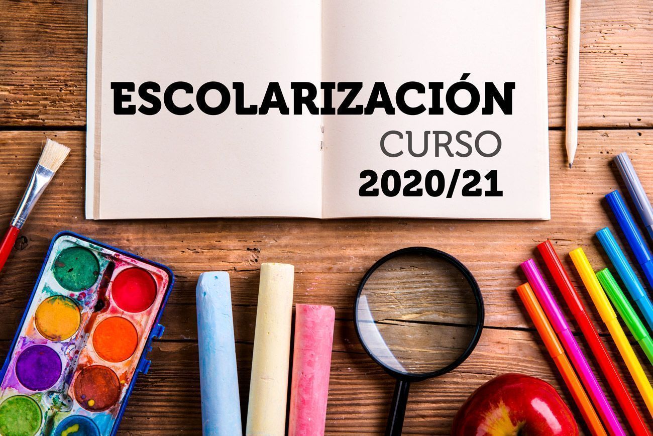 Escolarización  para el curso 2020/2021